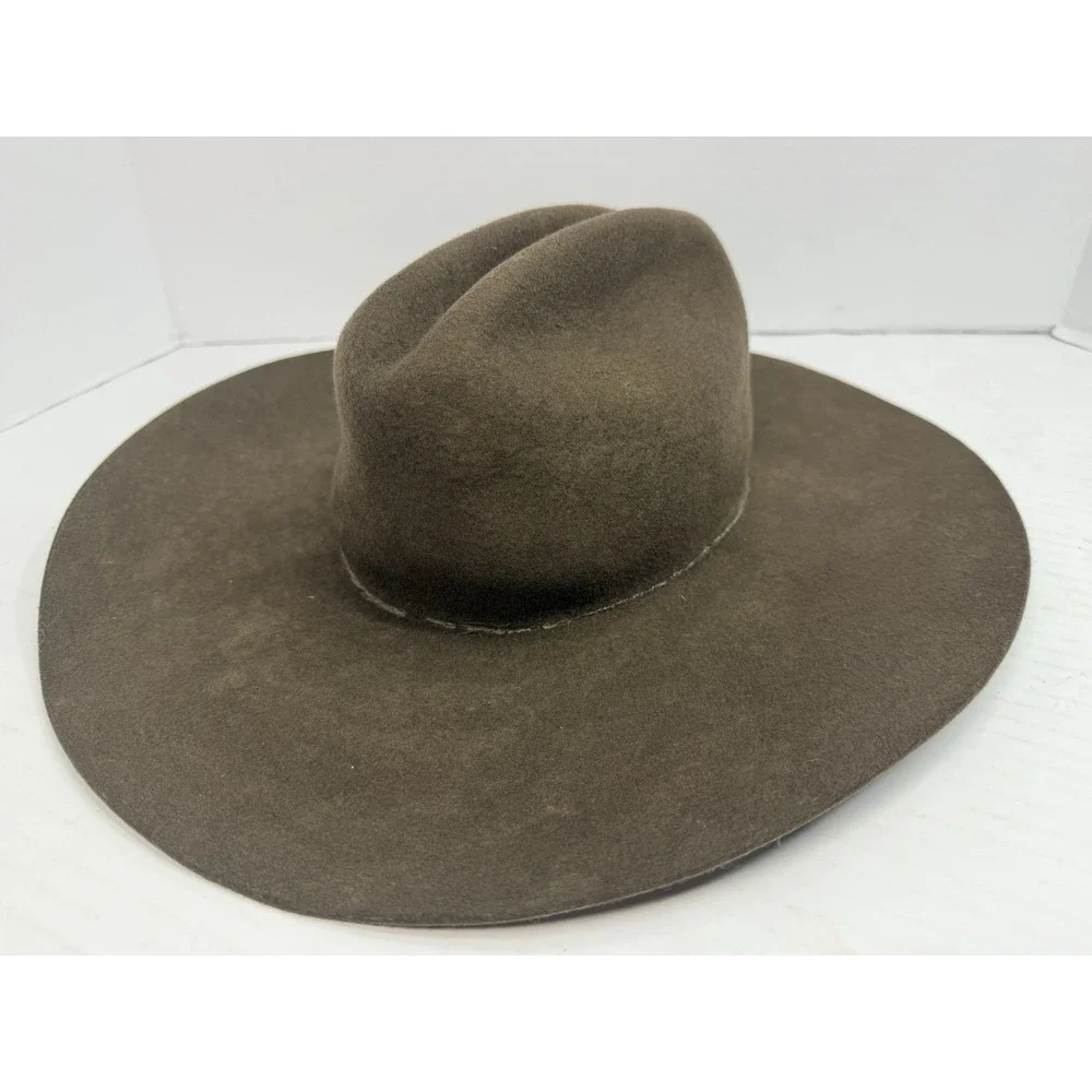 Twister M&F Youth Medium OSFM Brown 100% Wool Western Cowboy Hat Mexico